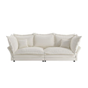 Modern Comfy Upholstered Sofa Cloud Couch, Deep Seat Couches With Multiple Large Soft Pillows