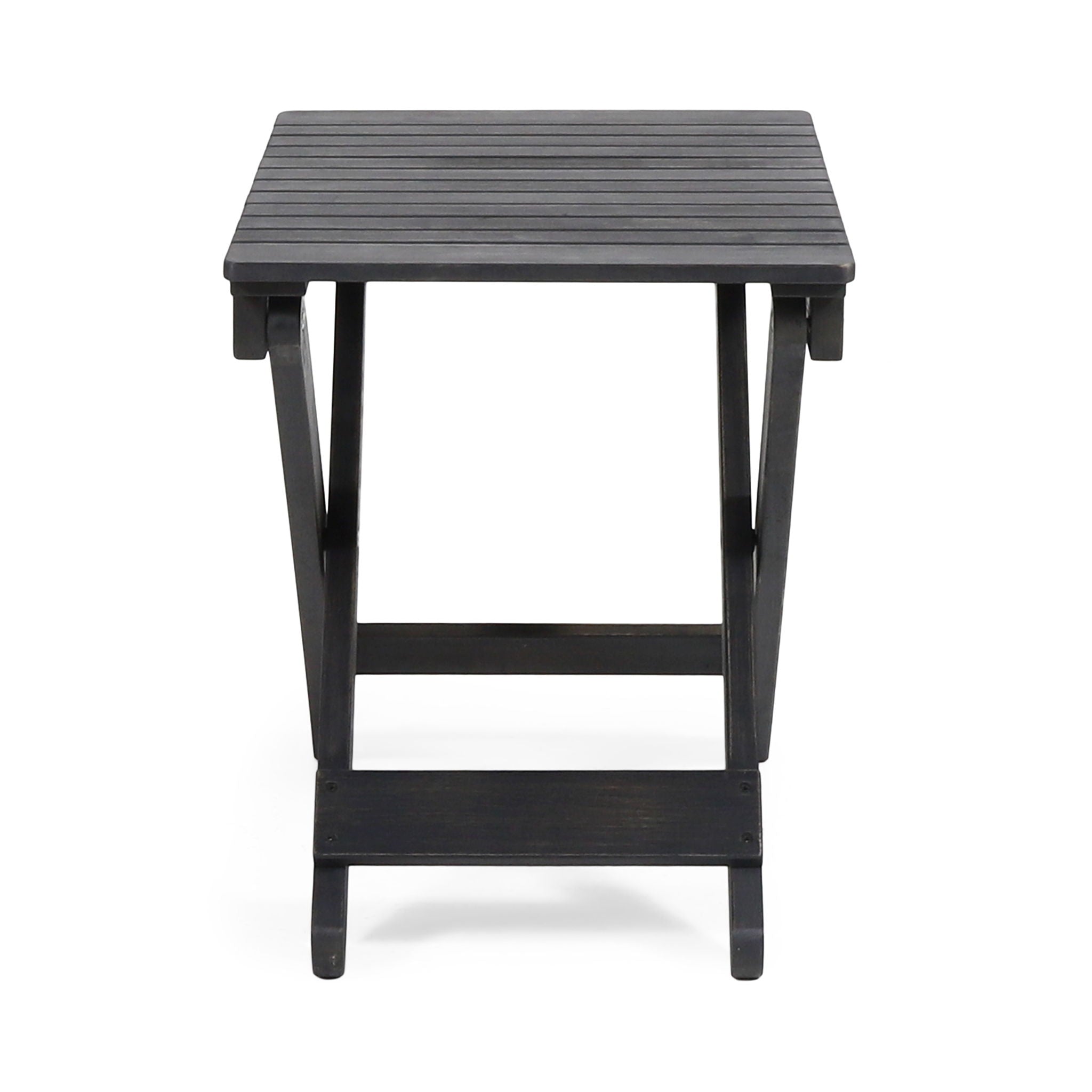 Outdoor Folding Wooden Side Table