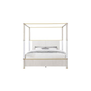 Malco - 4 Post Bed With Upholstered Headboard