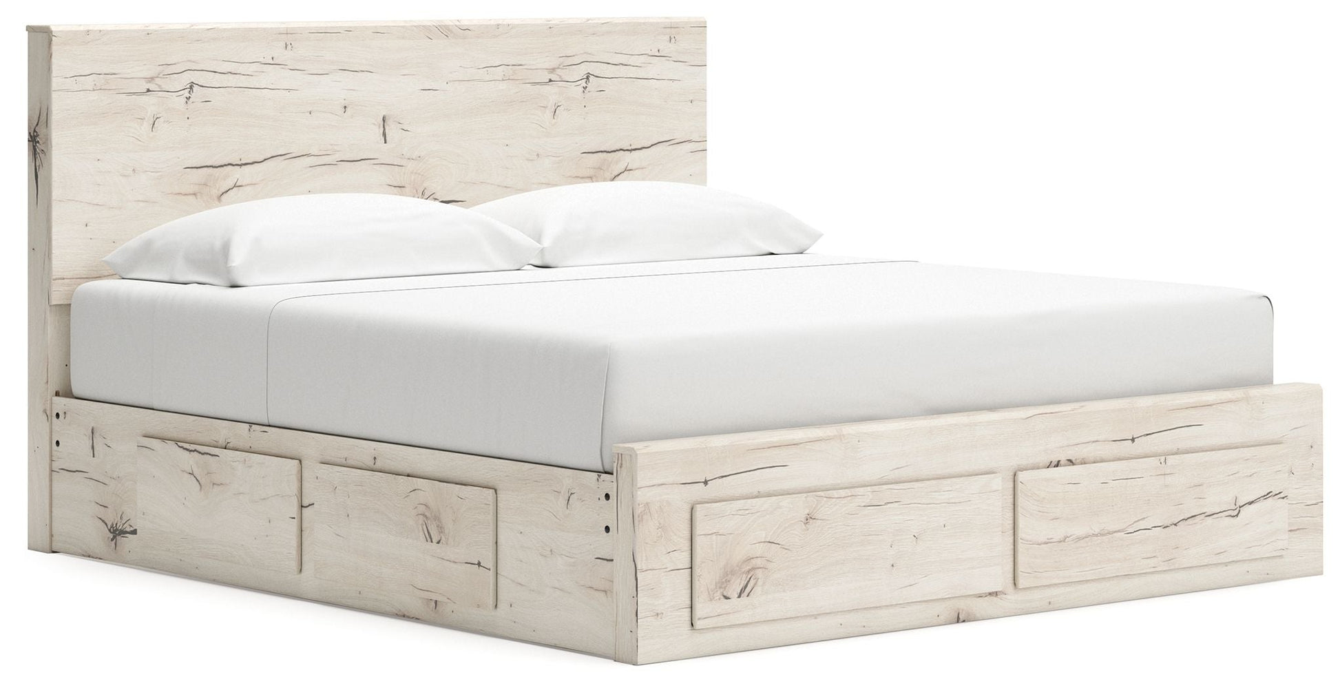 Signature Design by Ashley® Lawroy - Panel Bed With Storage | Meri Furniture