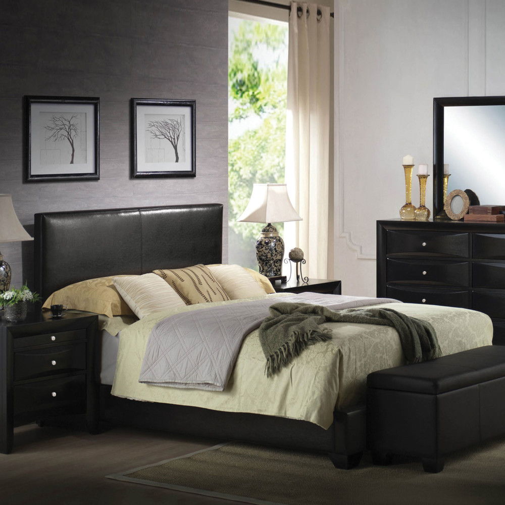 ACME Ireland III - Bed (Panel) | Meri Furniture