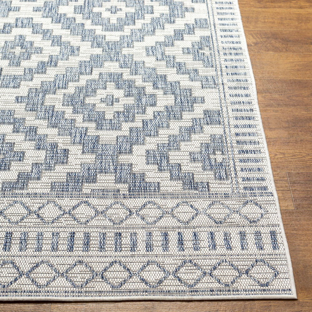 Tuareg Machine Woven Rug