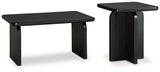 Mitchalli - Black - Occasional Table Set (Set of 2)