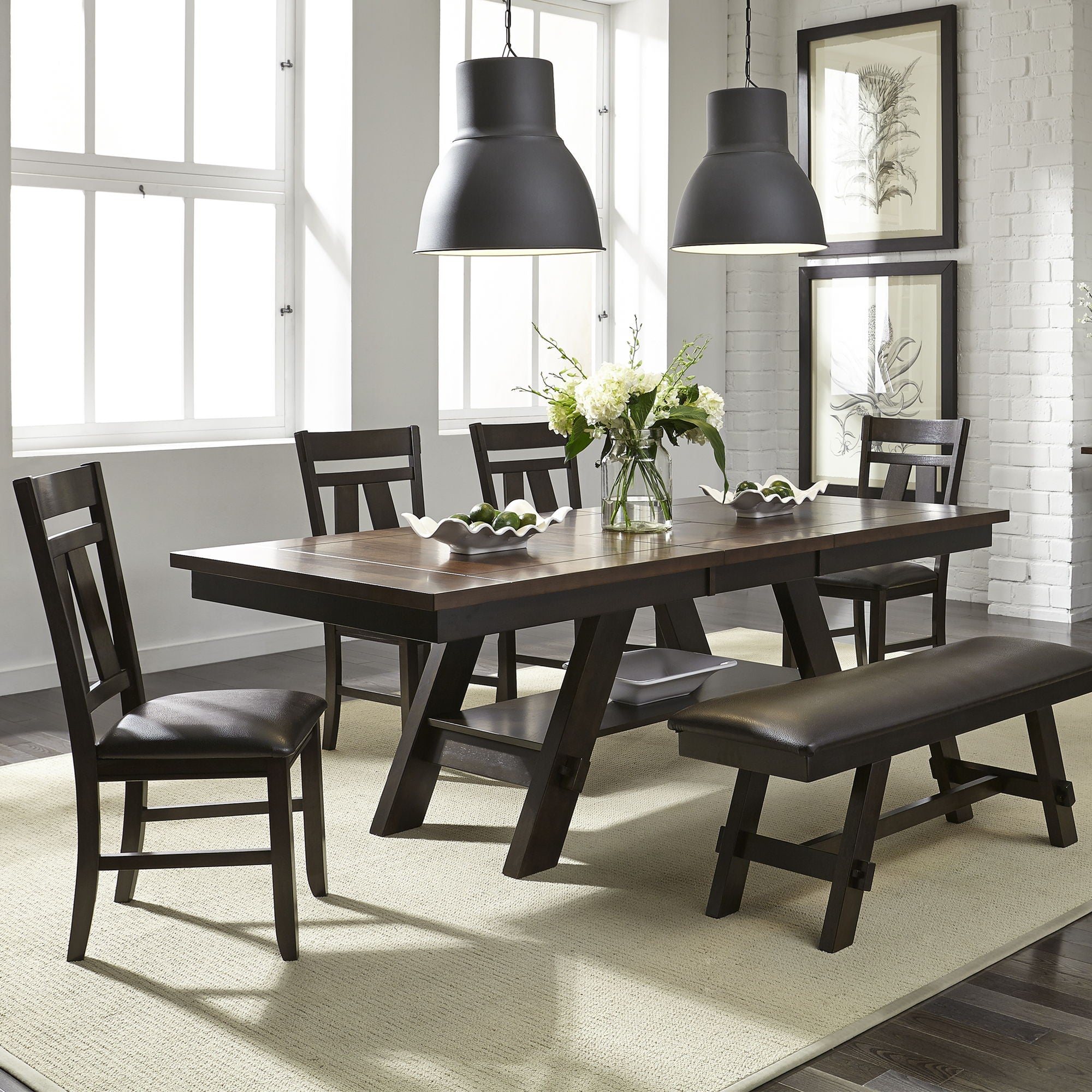 Liberty Furniture Lawson - Counter Bench | Meri Furniture