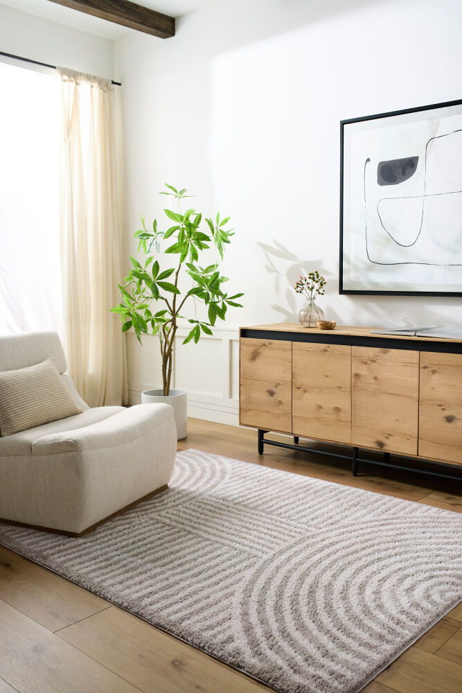 Fossay Shag Machine Woven Rug