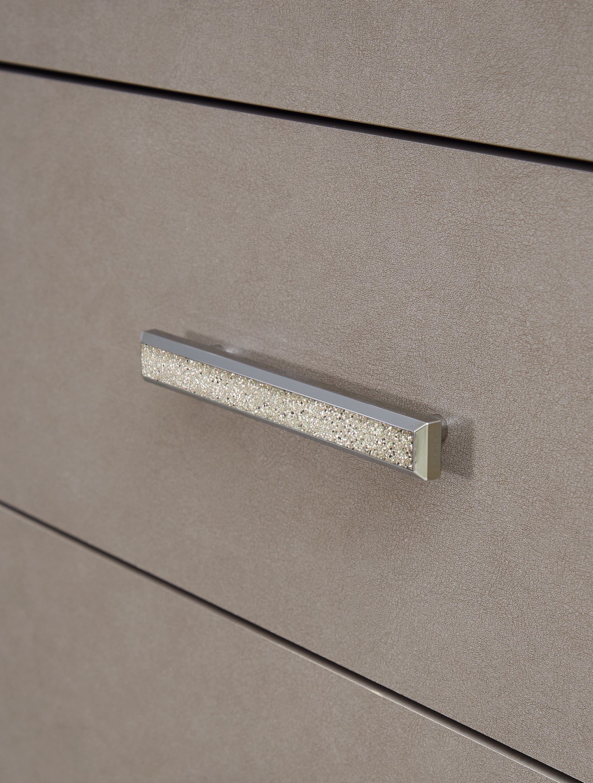Signature Design by Ashley® Surancha - Gray - Dresser And Mirror | Meri Furniture