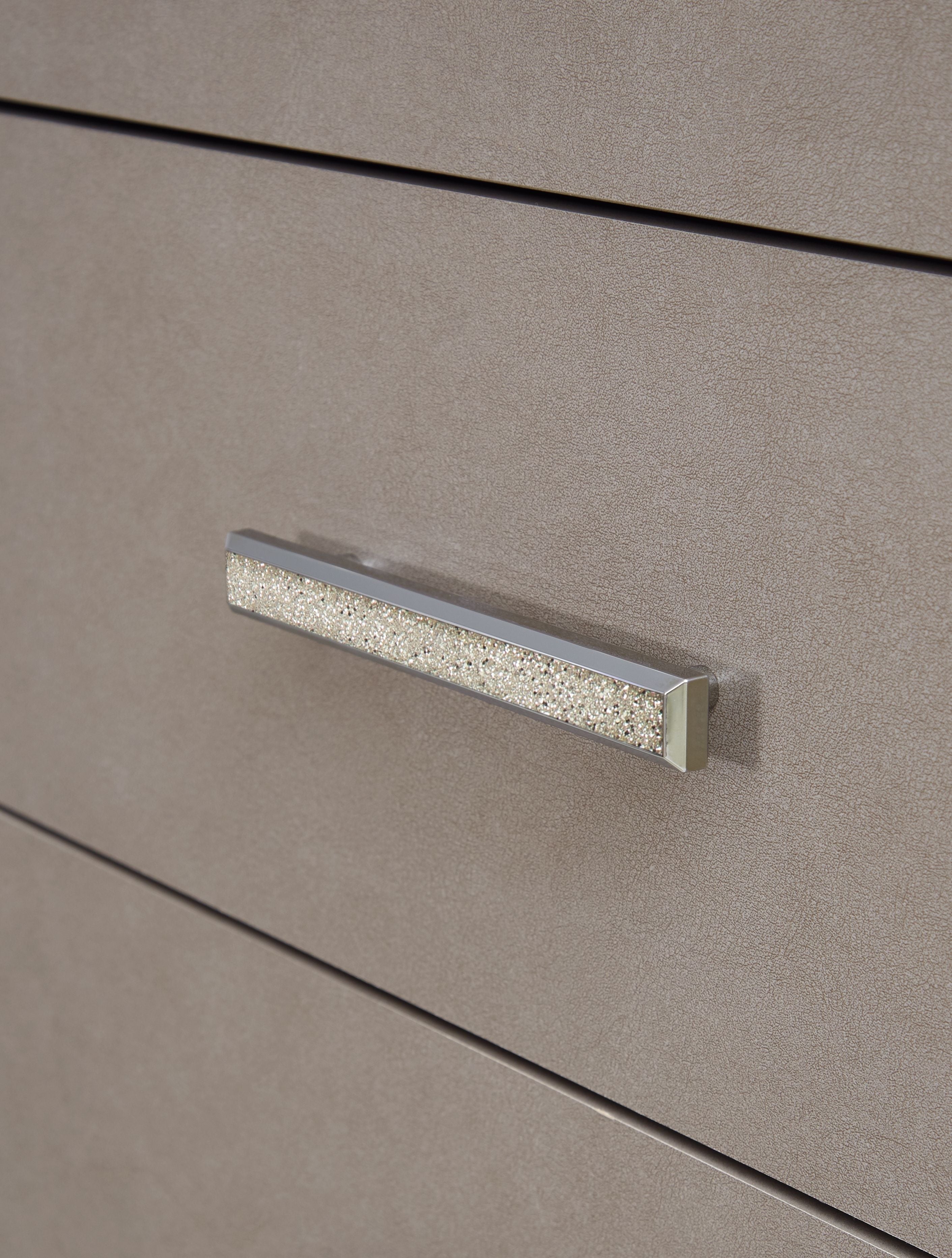 Signature Design by Ashley® Surancha - Gray - Dresser And Mirror | Meri Furniture