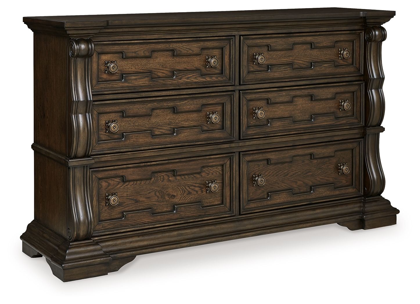 Signature Design by Ashley® Maylee - Dark Brown - Dresser | Meri Furniture