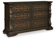 Signature Design by Ashley® Maylee - Dark Brown - Dresser | Meri Furniture