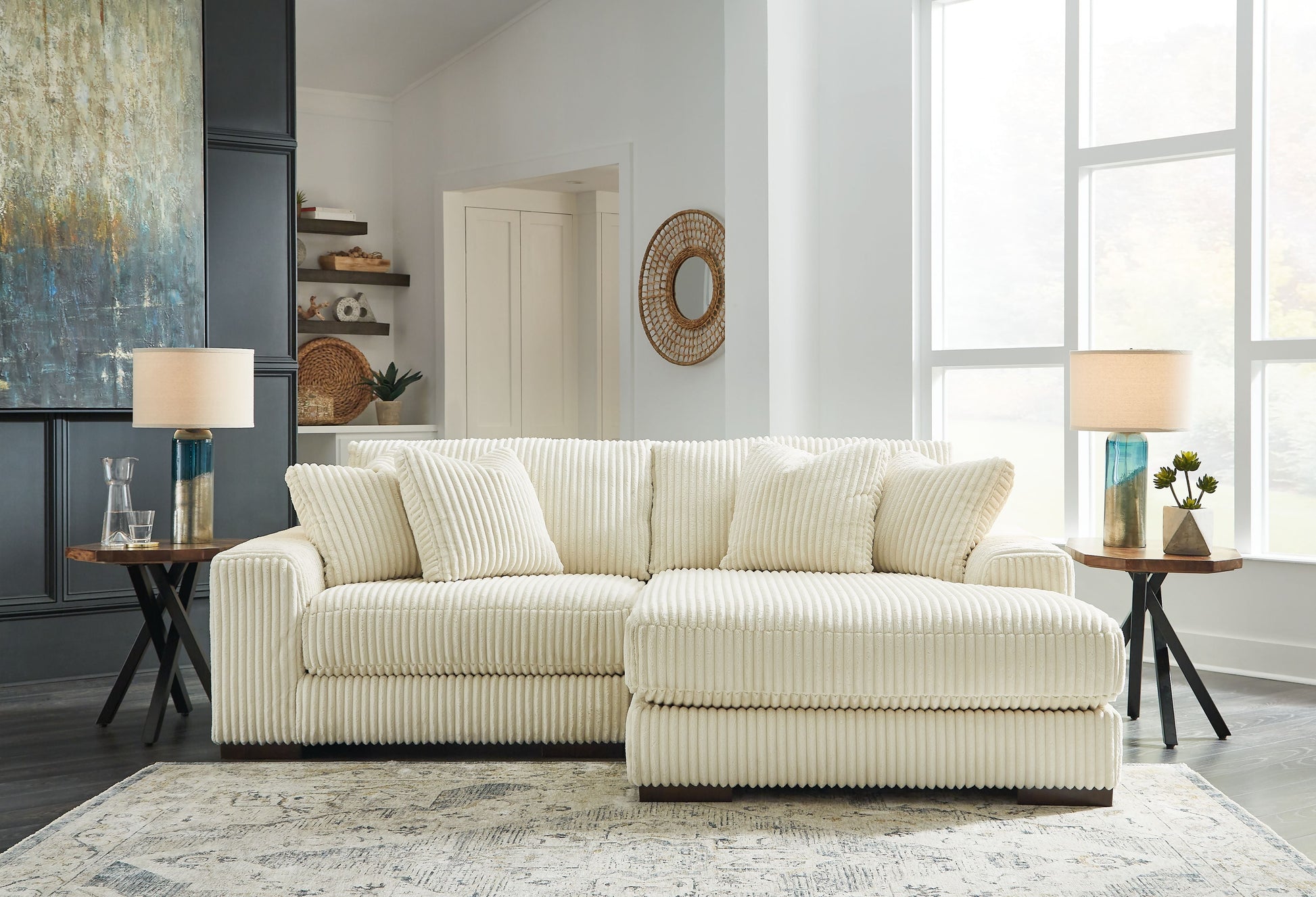 Signature Design by Ashley® Lindyn - Corner Chair Sectional | Meri Furniture