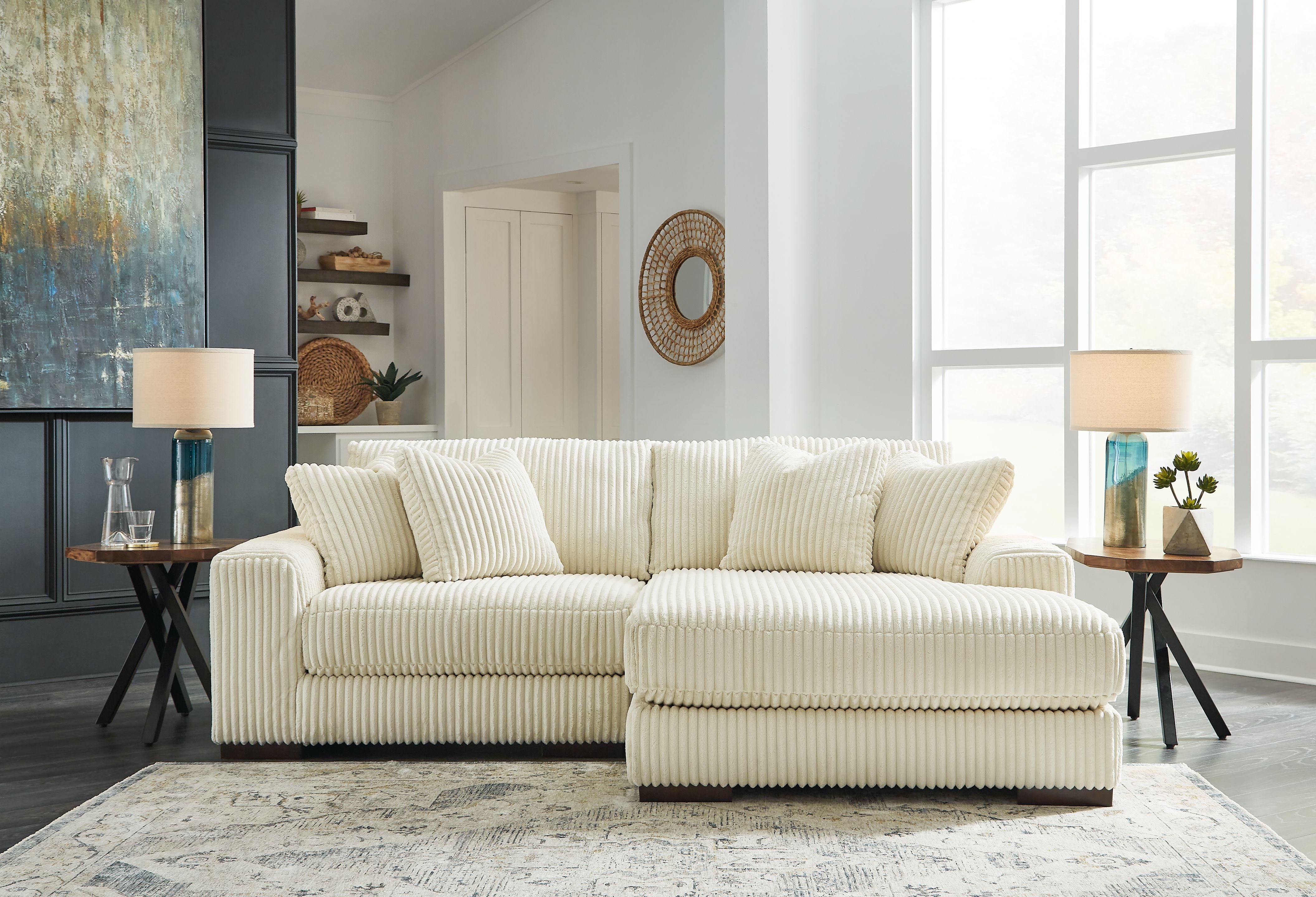 Signature Design by Ashley® Lindyn - Corner Chair Sectional | Meri Furniture