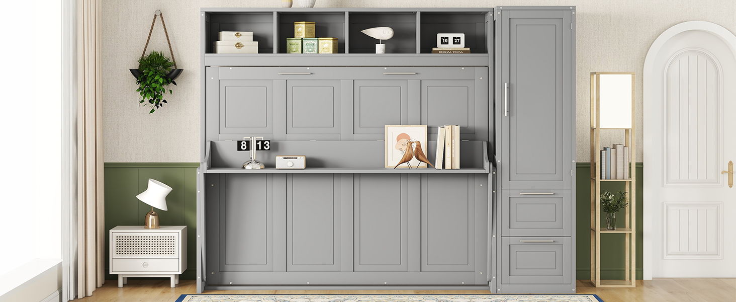 Murphy Wall Bed With Closet And Drawers