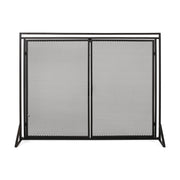 Samantha - Iron Fireplace Screen 2 Door Design