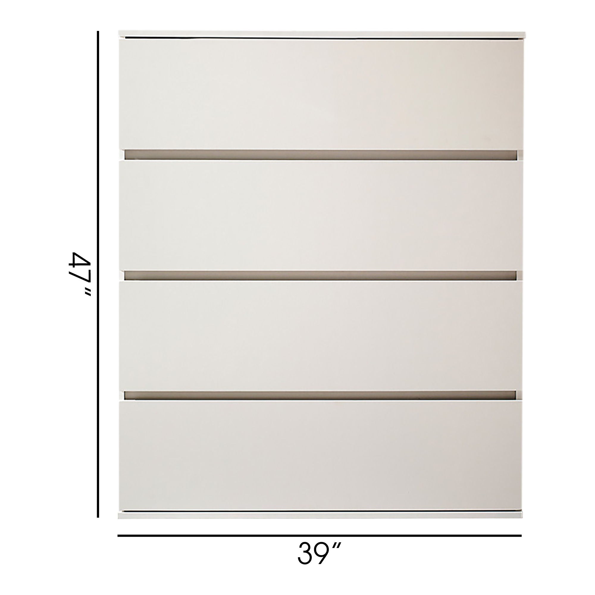 Liv - 4 Drawer Contemporary Wood Chest