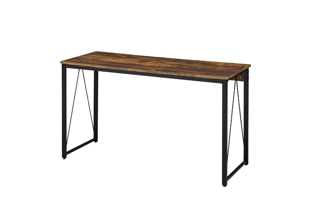 ACME Simple, bold, and appealing, the Zaidin Desk will give your workplace a distinct look with industrial style. | Meri Furniture