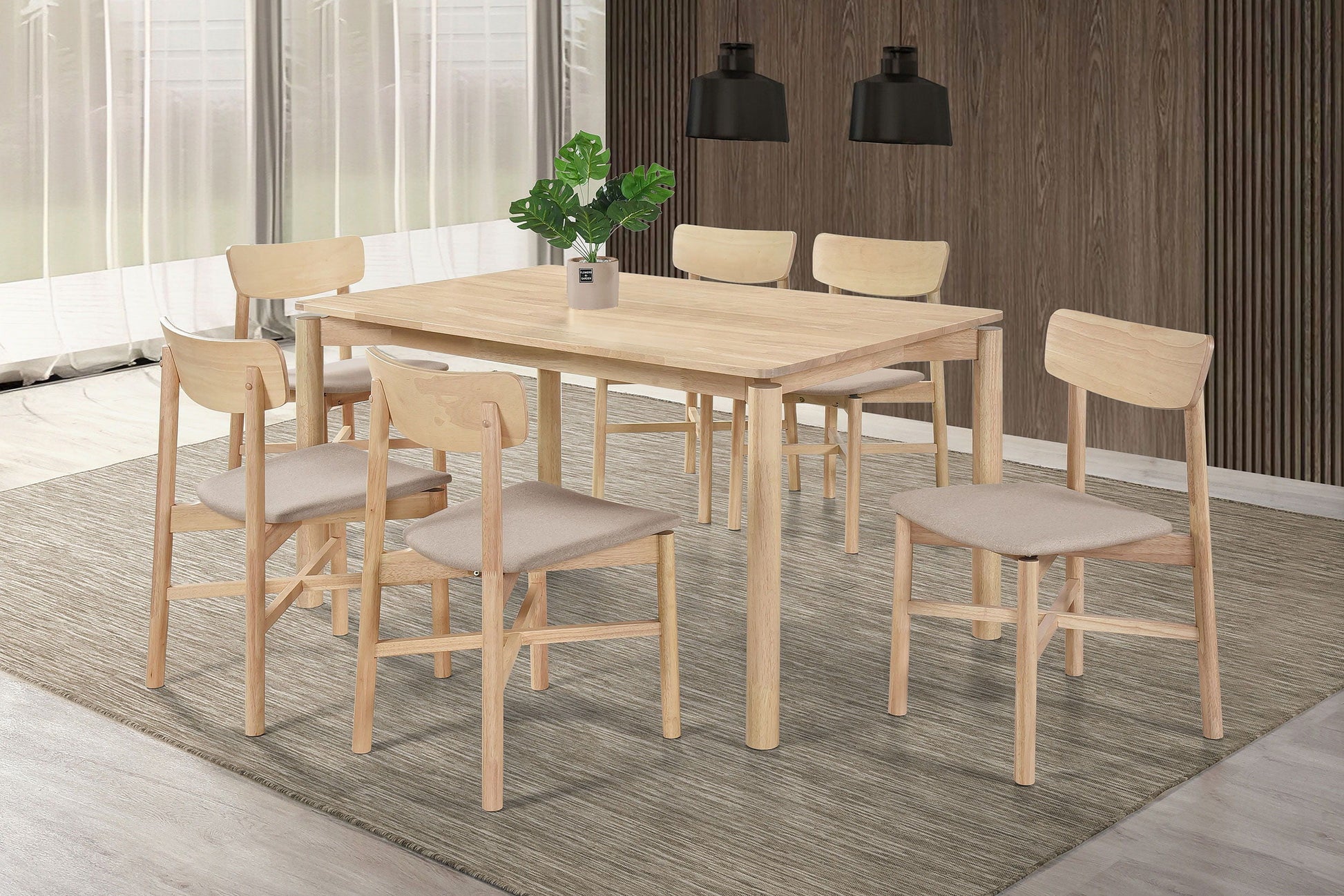 Coaster Fine Furniture Parkridge - Wood Dining Set | Meri Furniture