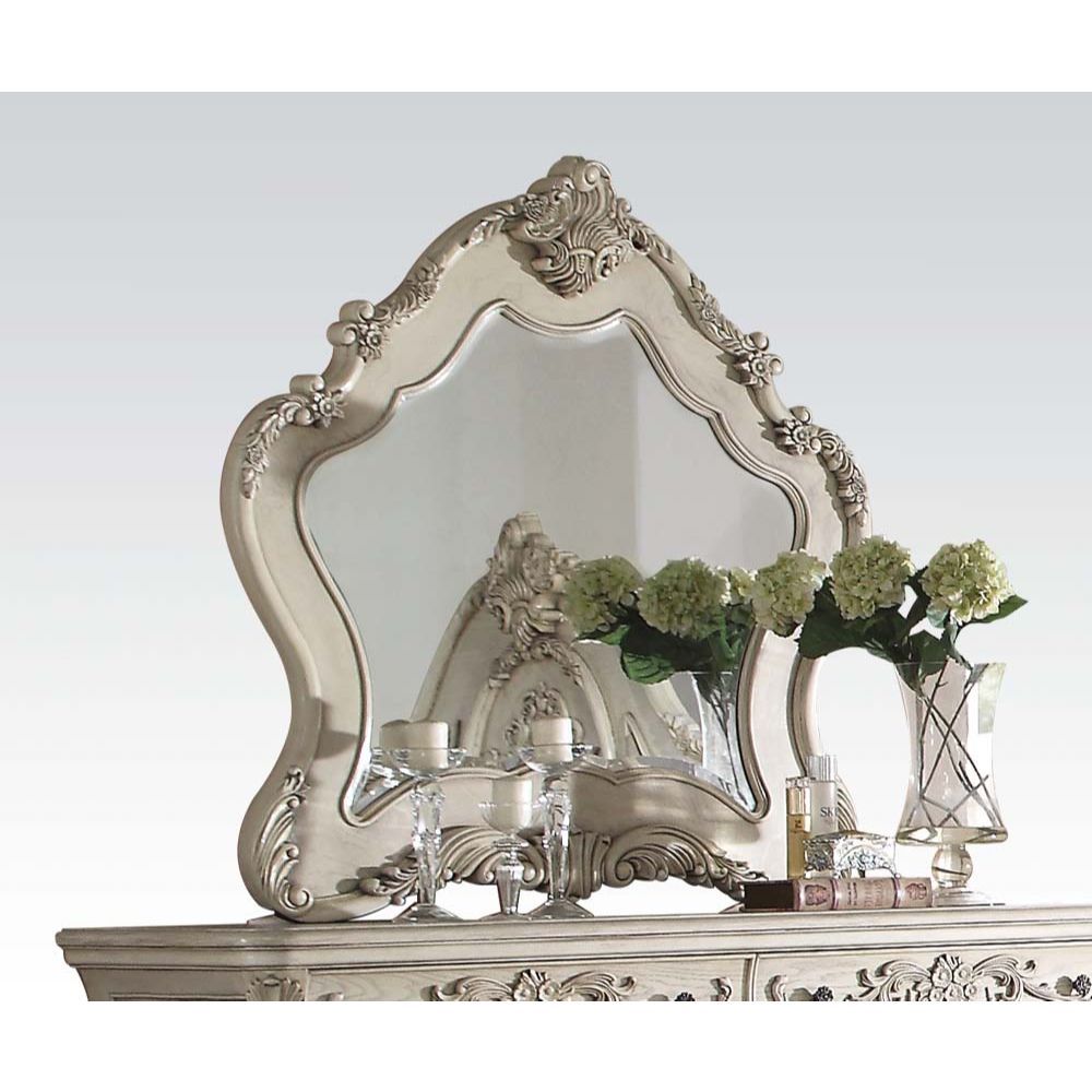 ACME The Ragenardus mirror is an impeccable example of truly memorable luxurious traditional design. | Meri Furniture