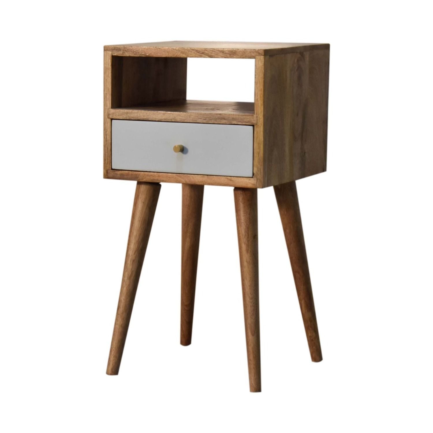 Solid Wood Mini Nightstand