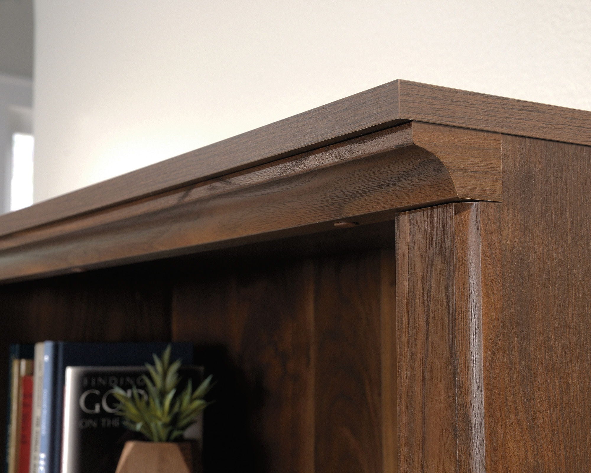 5-Shelf Bookcase Grand Walnut