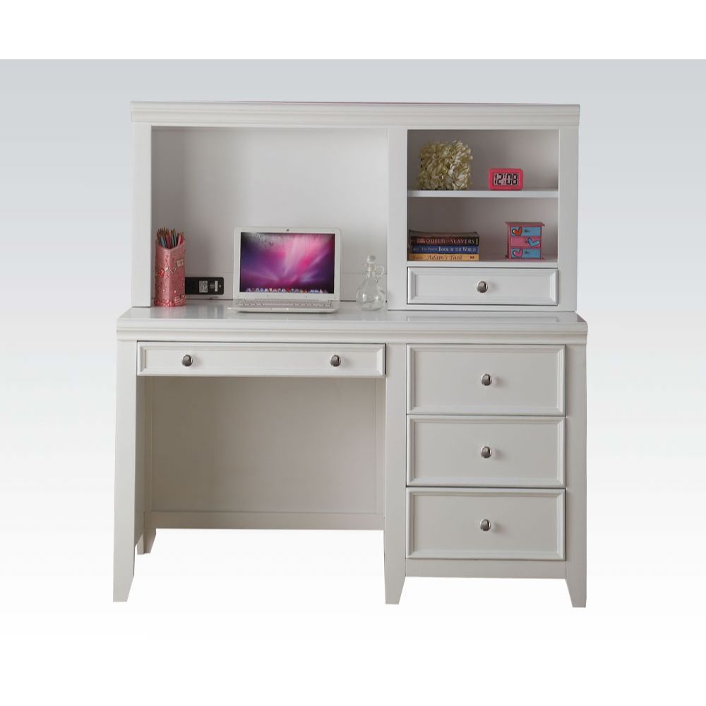 ACME Lacey - Desk - White | Meri Furniture