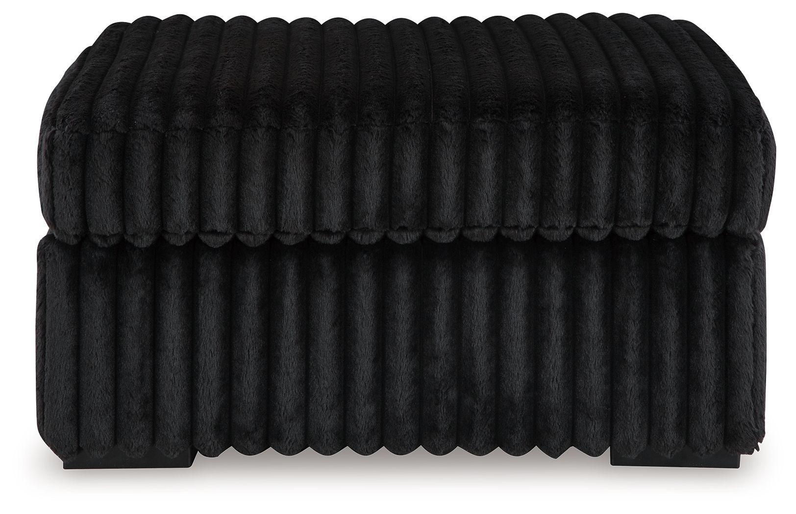 Signature Design by Ashley® Midnight-madness - Onyx - Oversized Accent Ottoman | Meri Furniture