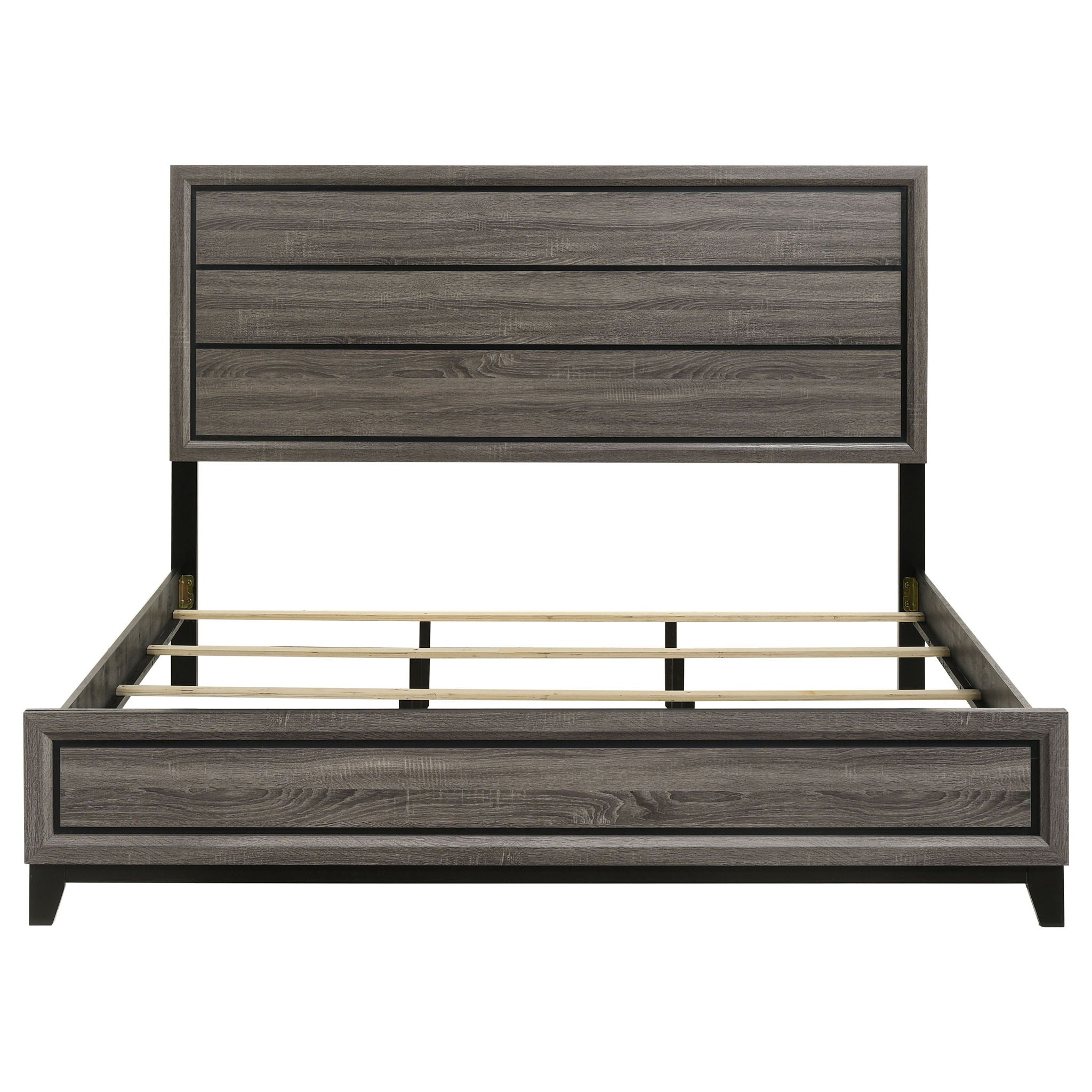 Carina - Eastern King Bed - Oak