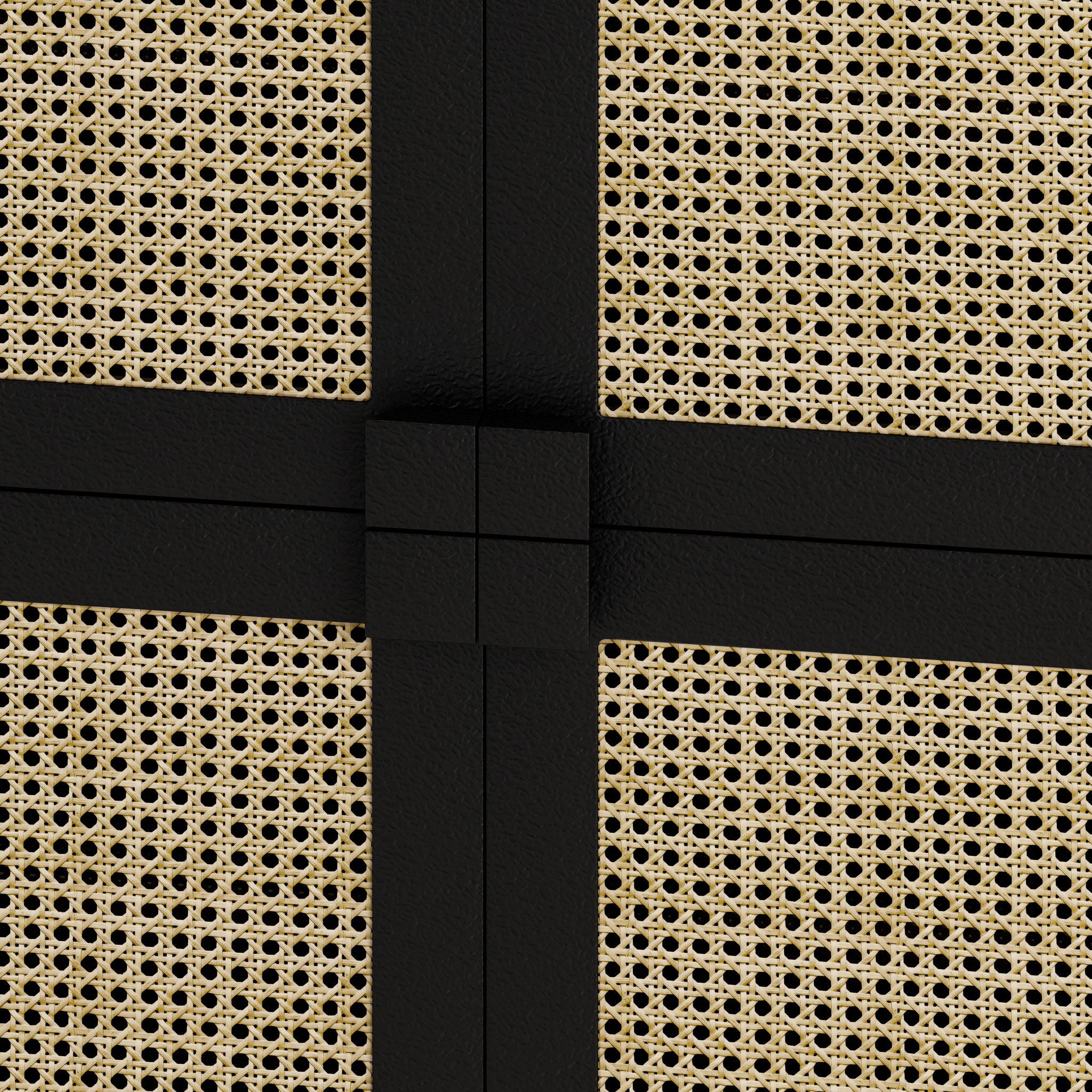 4 Door Storage Cabinet With 8 Shelves