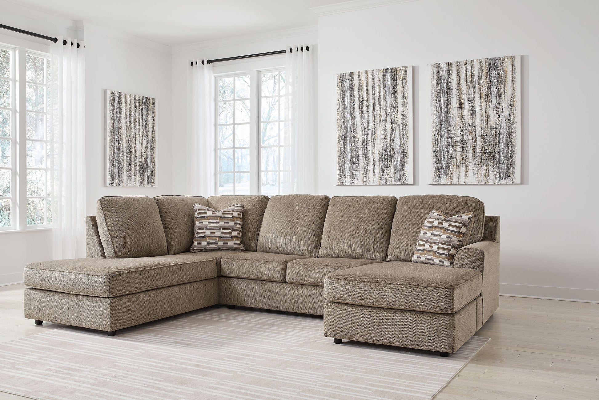 Signature Design by Ashley® O'phannon - Sectional | Meri Furniture