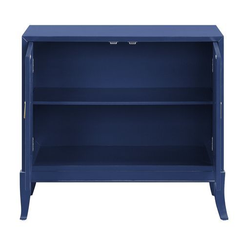 ACME •Assembled•Rectangular Accent Table w/2 Door•Table Top Thickness: 25 mm | Meri Furniture