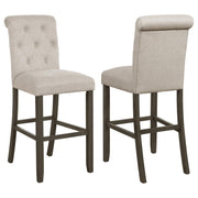Coaster Fine Furniture Balboa - Fabric Upholstered Bar Chair (Set of 2) | Meri Furniture