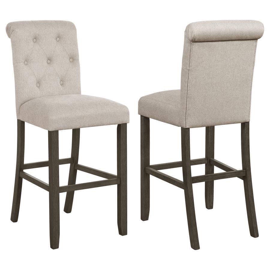 Coaster Fine Furniture Balboa - Fabric Upholstered Bar Chair (Set of 2) | Meri Furniture