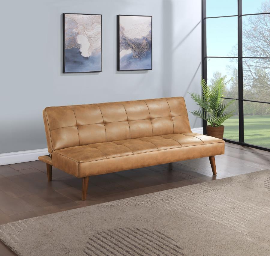 Coaster Fine Furniture Jenson - Upholstered Tufted Convertible Sofa Bed | Meri Furniture