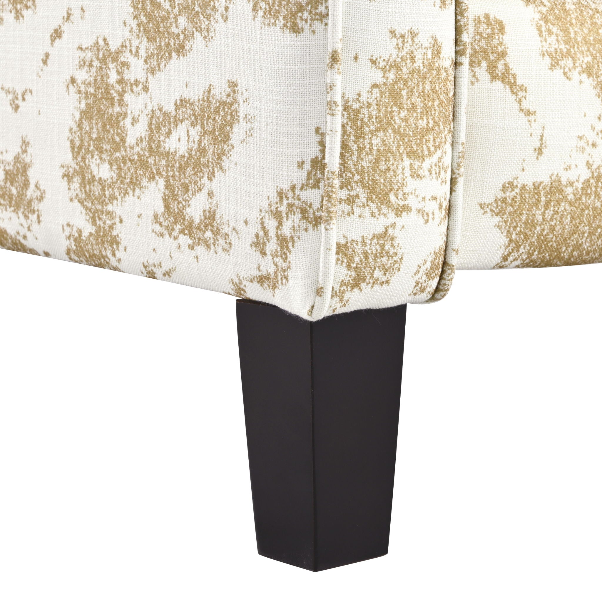 Push Back Upholstered Recliner Armchair