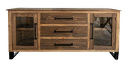 International Furniture Direct Olivo - Buffet - Natural Brown | Meri Furniture