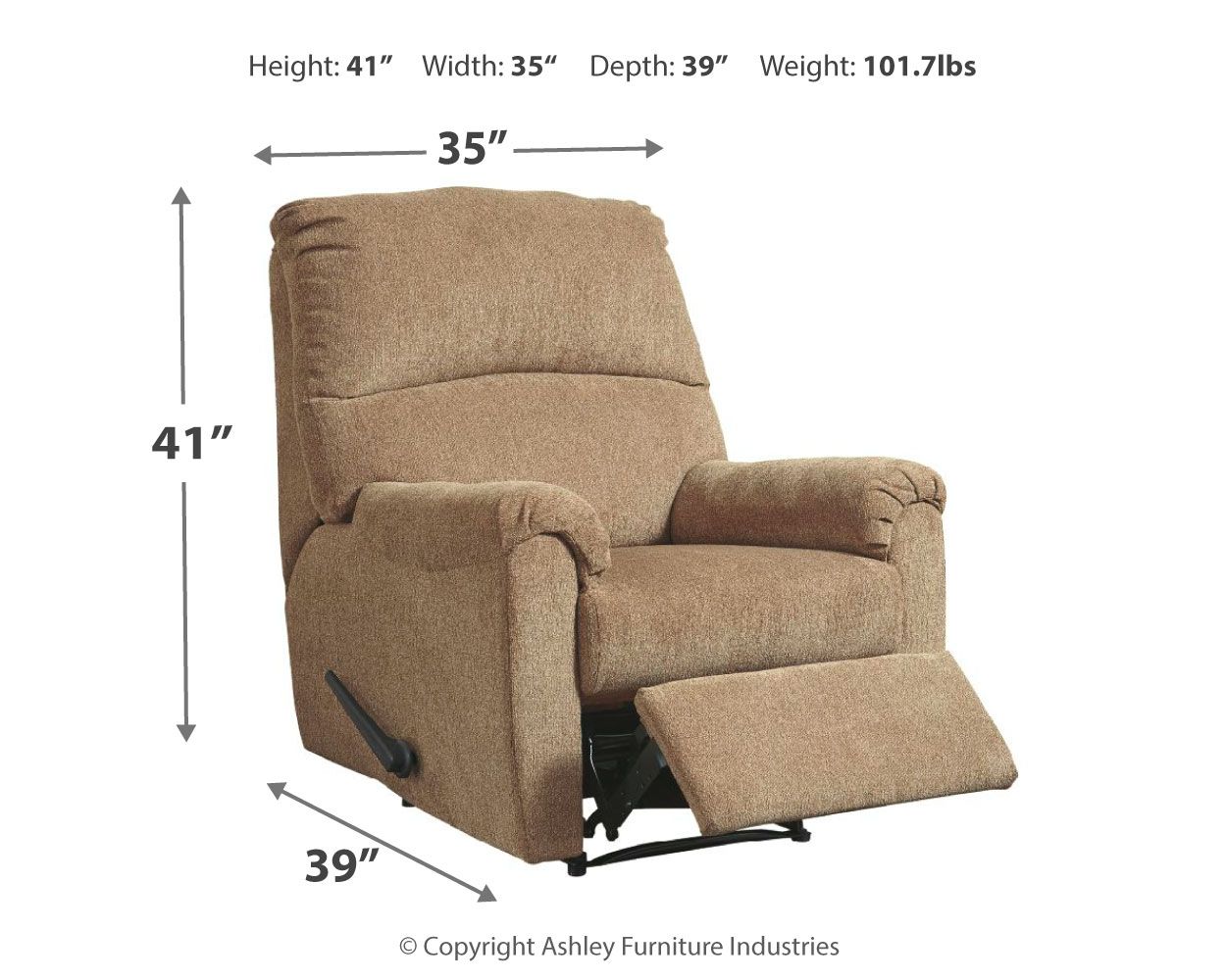Ashley Furniture Nerviano - Recliner | Meri Furniture