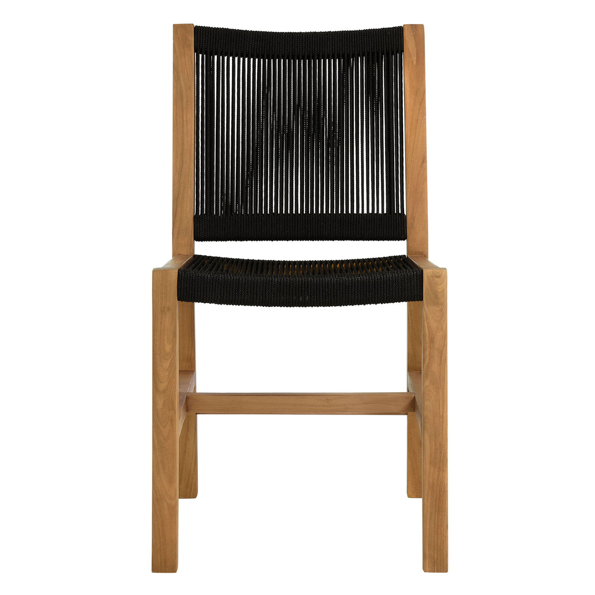 Vienna 7-Piece Outdoor Patio Teak and Rope Dining Set by Modway