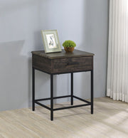 Cliff 19"W Brown End Table