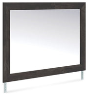 Hollivern - Bedroom Mirror - Dark Gray
