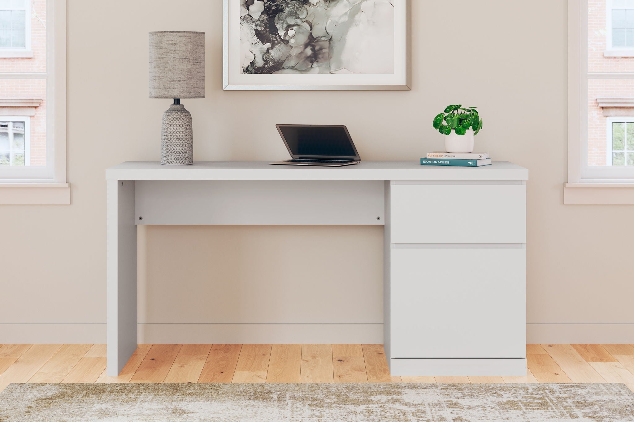 Onita - Home Office Desk - White