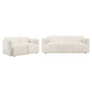 Dorset - Upholstered Round Track Arm Sofa Set