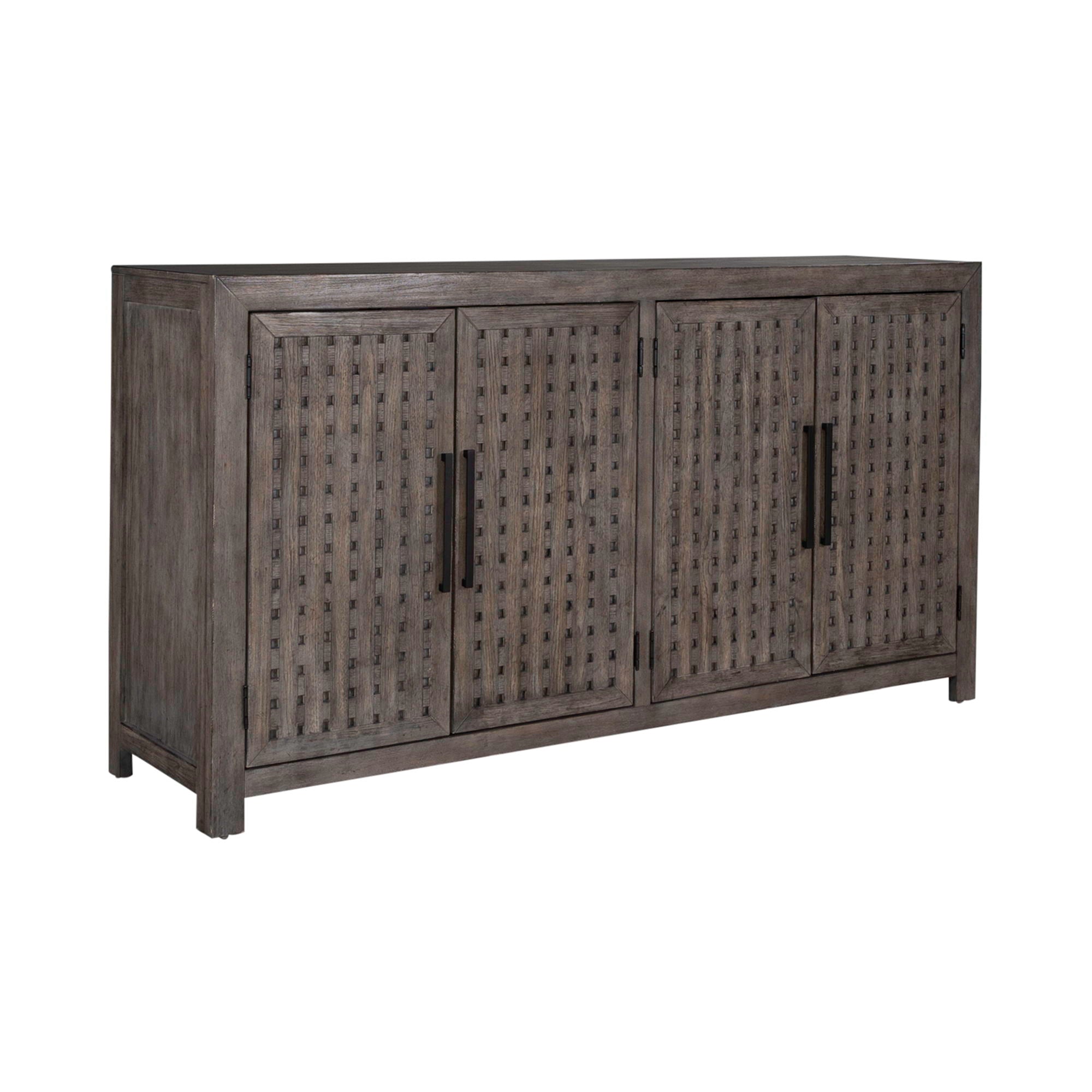 Liberty Furniture Winslow - Accent Buffet - Smokey Ash | Meri Furniture