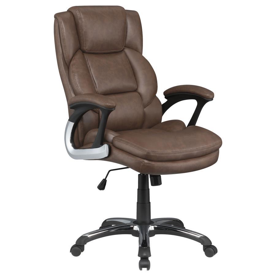 Coaster Fine Furniture Nerris - Upholstered Adjustable Home Office Desk Chair | Meri Furniture