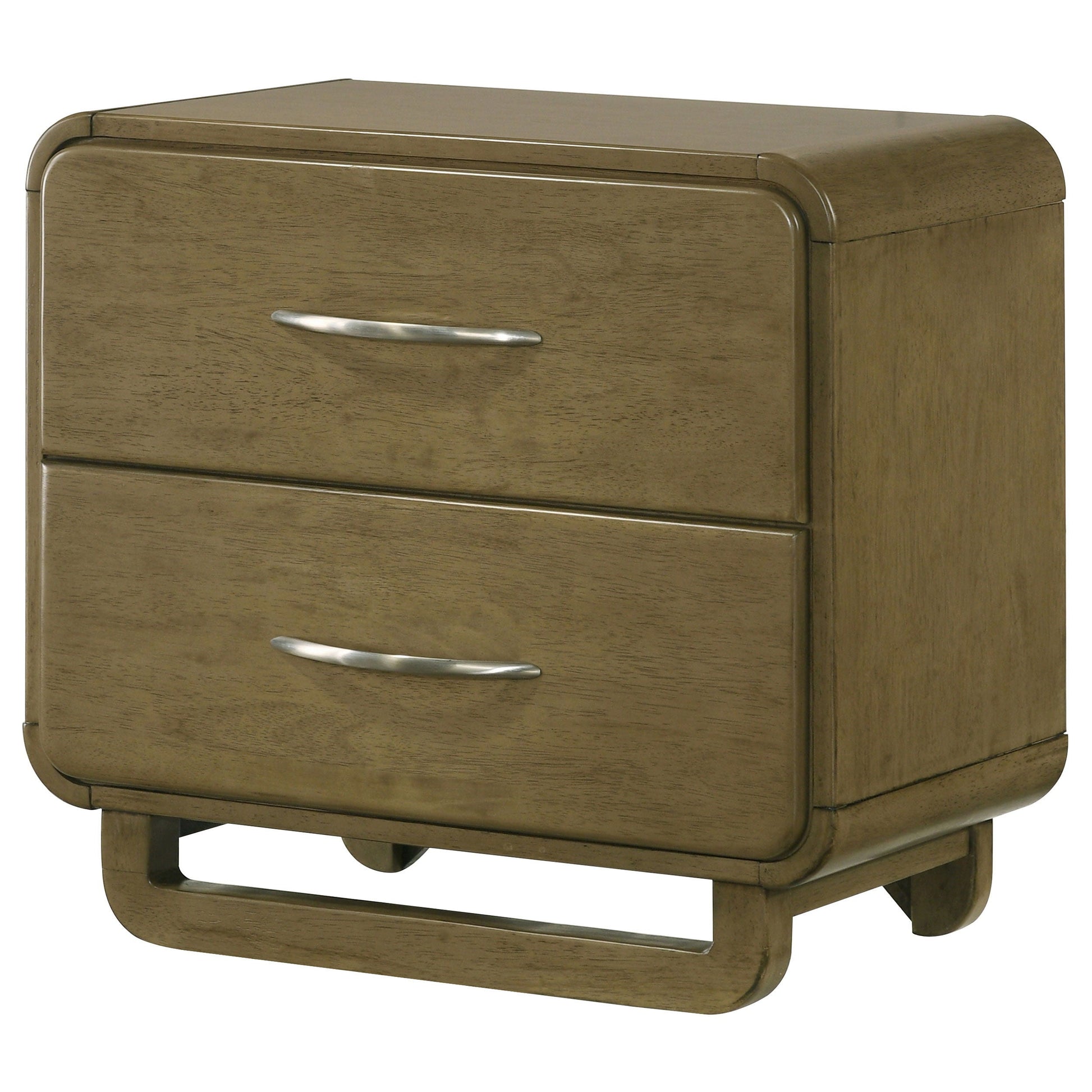 Coaster Fine Furniture Amsbury - 2-Drawer Nightstand Bedside Table - Nutmeg | Meri Furniture
