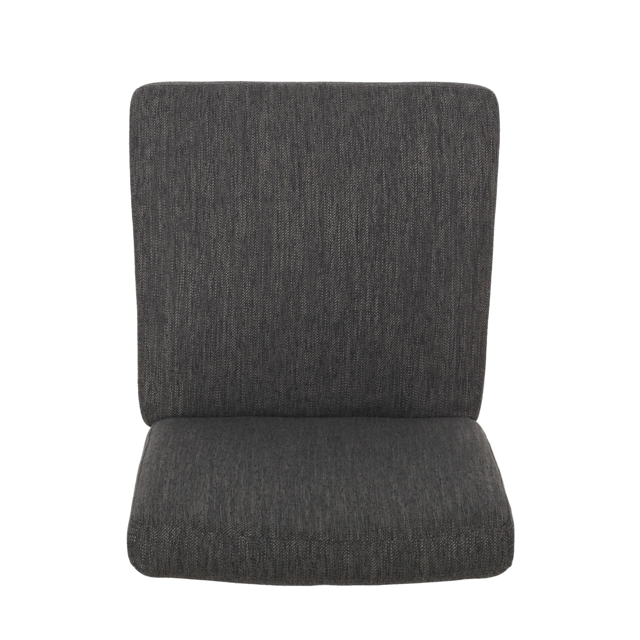 Contemporary Dining Chair With Upholstered Seating And Tapered Legs