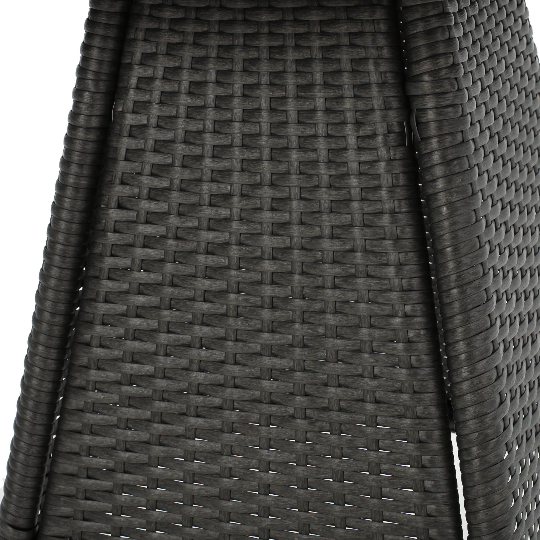 Outdoor Rattan Bistrotable With Surface Round - Gray