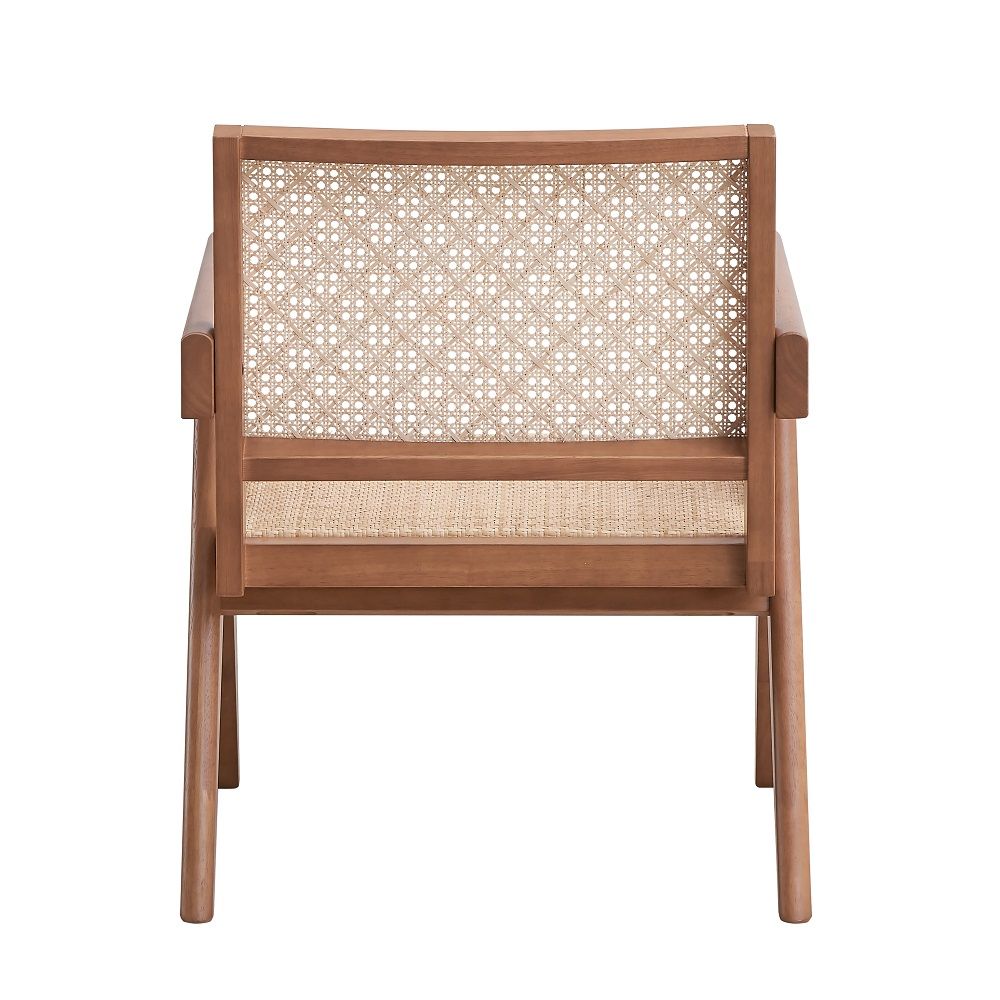 ACME Velentina - Accent Chair - Rattan & Natural | Meri Furniture