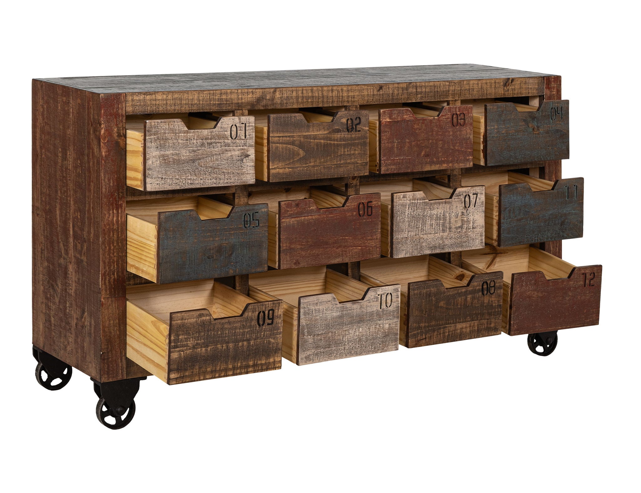 Urban Multidrawer - Console - Multicolor