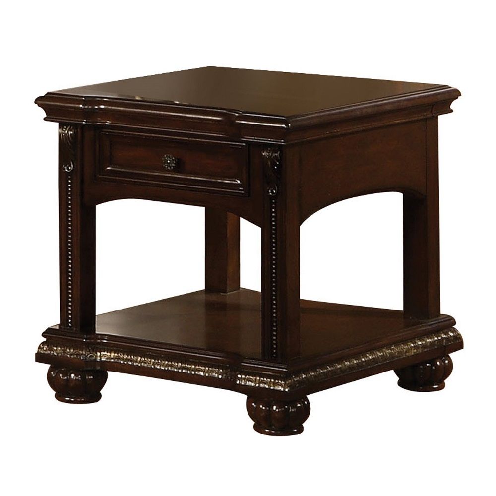 ACME Anondale - End Table - Cherry | Meri Furniture
