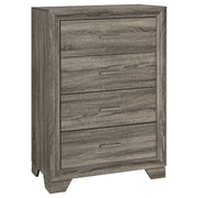 Coaster Fine Furniture Wright - 4-Drawer Chest Of Drawers - Brown Oak | Meri Furniture
