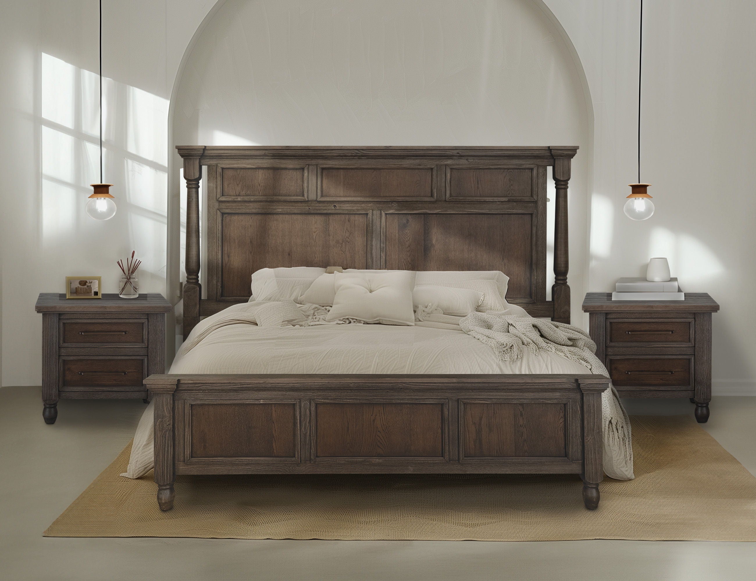 International Furniture Direct Tornado - Bed | Meri Furniture